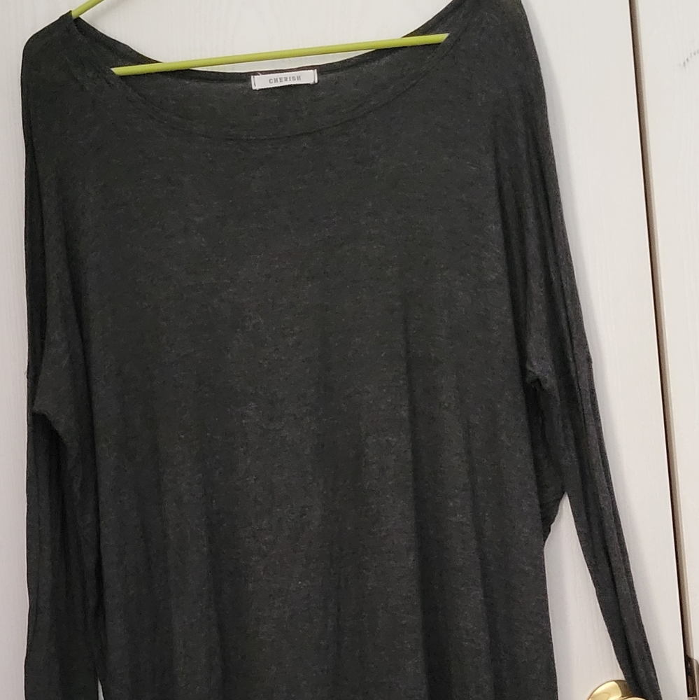 Cherish Long Sleeve Plus Size Top